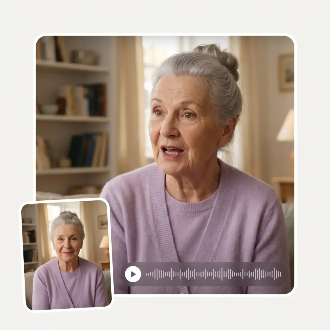 Make Photo Talk — a still photo turned into a talking video