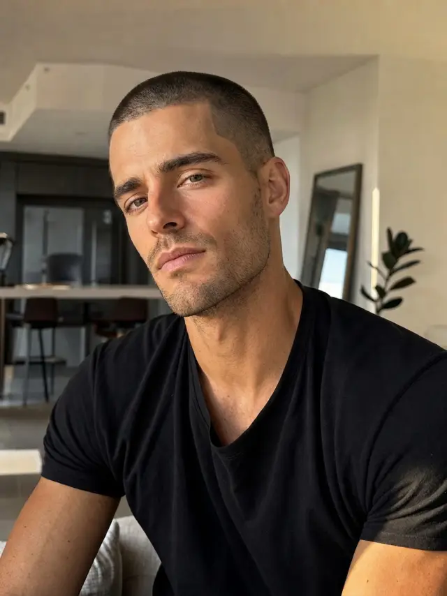 Buzz cut — example result