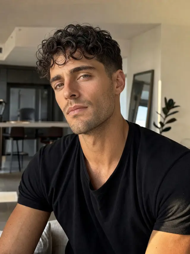 Men's perm — example result