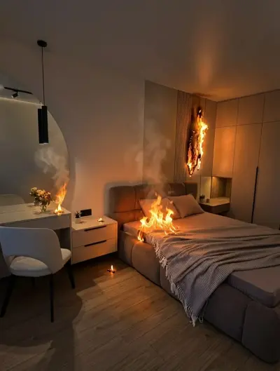 On
                        Fire