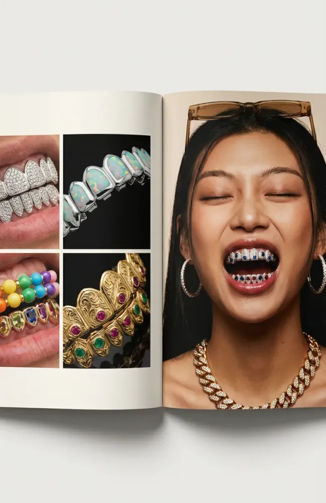 Grillz Glam, a Trends preset