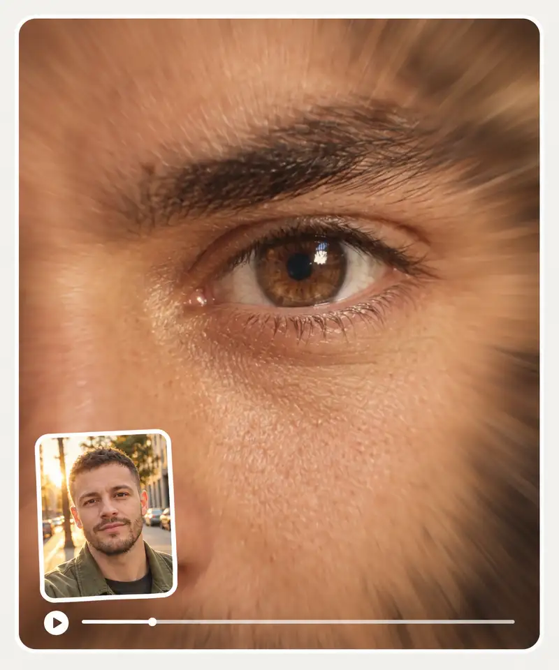 AI Face Zoom Filter