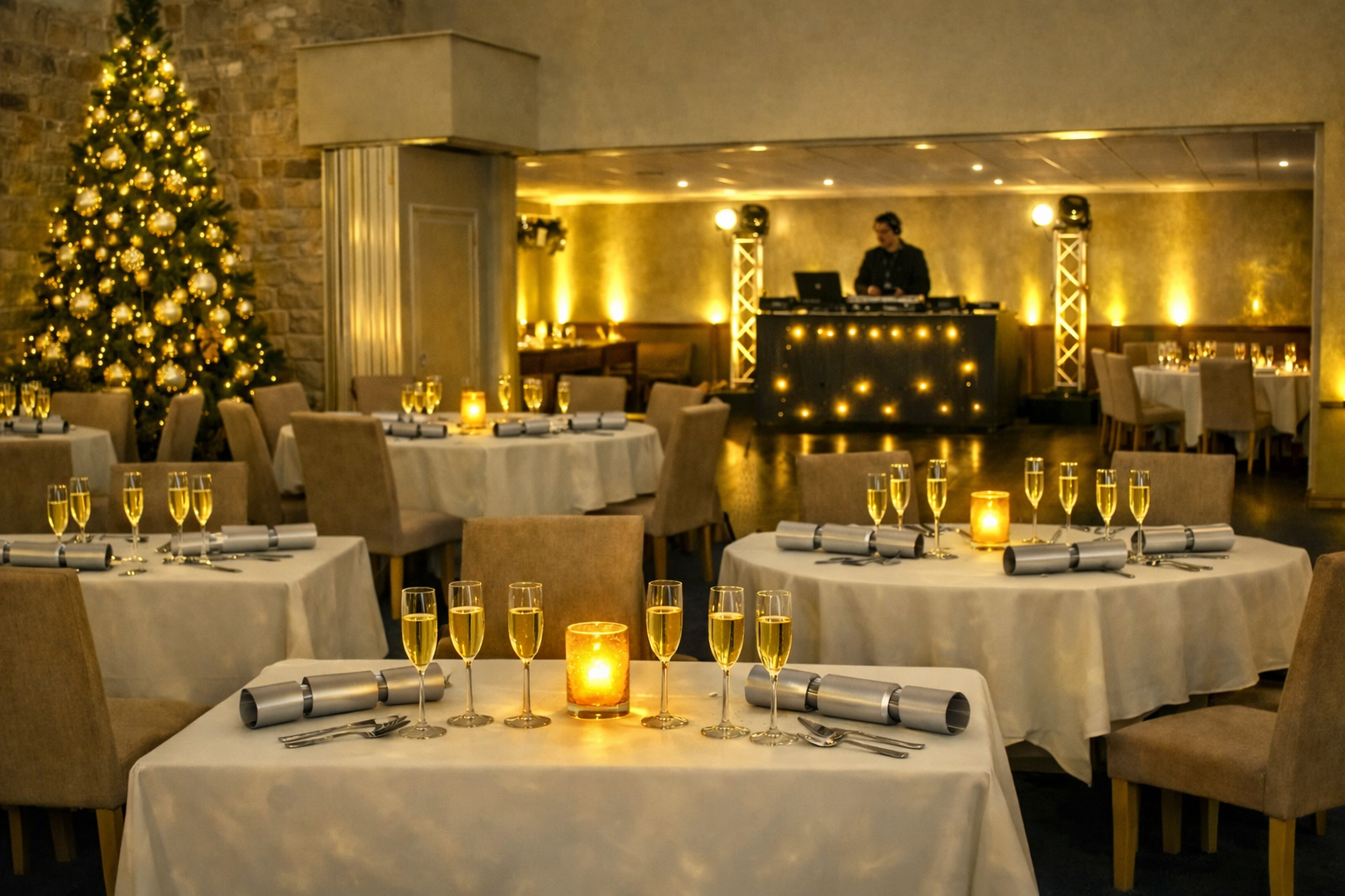 New years eve gala dinner