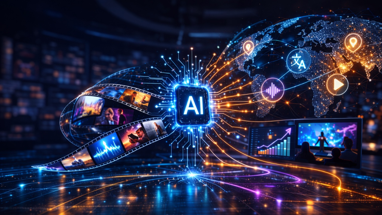 AI at the centre of a media supply chain