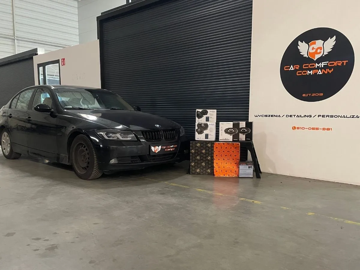Wygłuszenie drzwi w BMW 3 i wymiana car audio