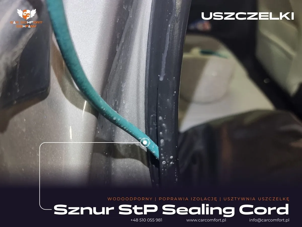 Montaż STP Sealing Cord 6 mm w uszczelkach drzwi Mini Countryman