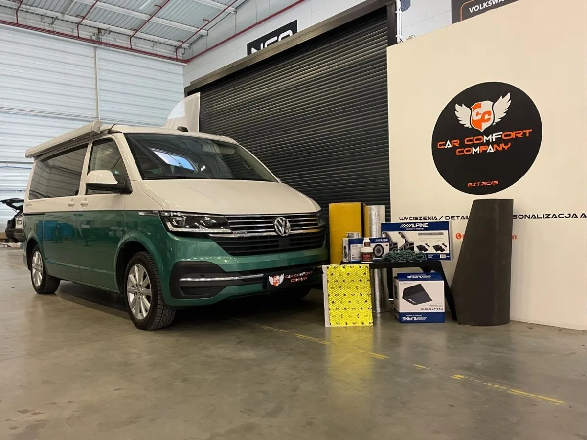 Wyciszenie, termoizolacja oraz car audio w Volkswagen California