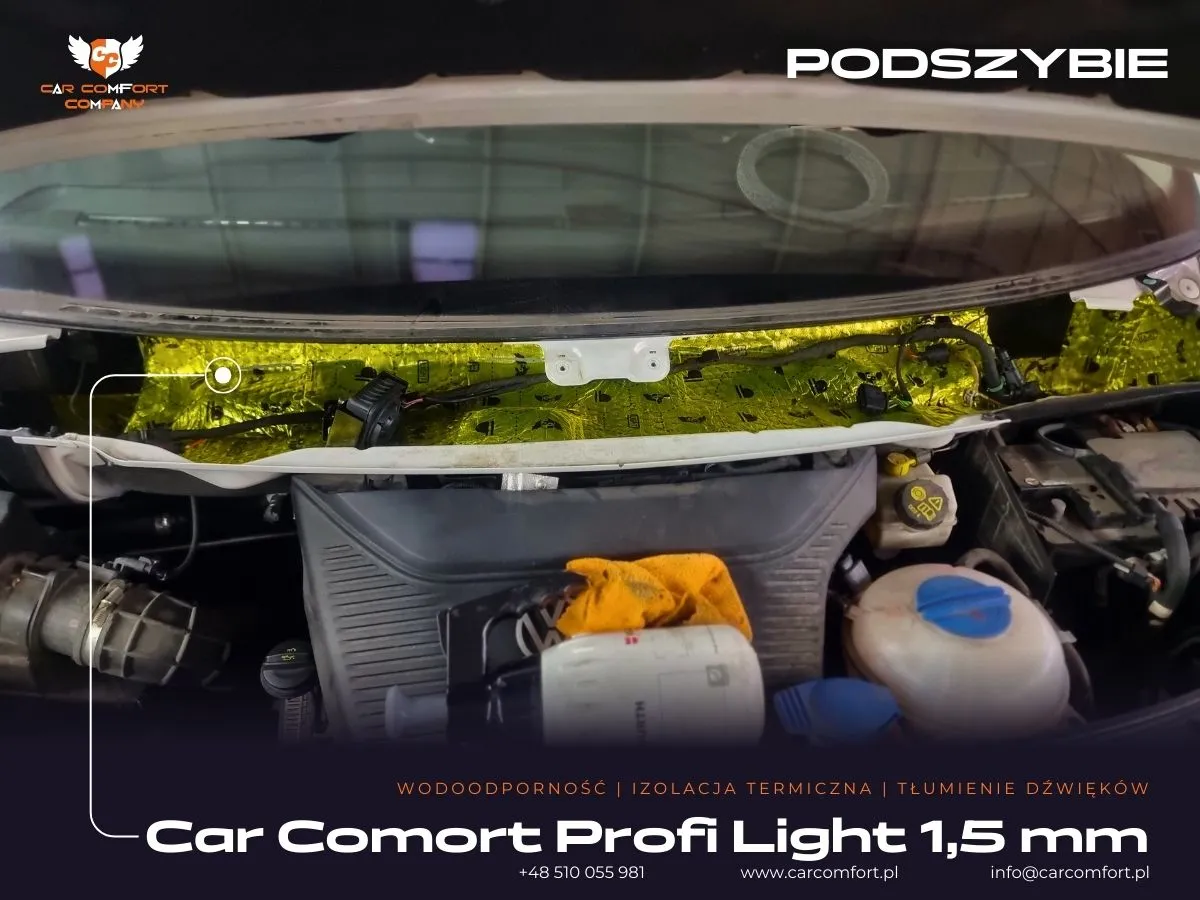 Car Comfort Profi wygłusza podszybie Californi