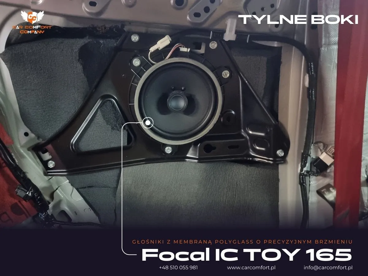 Doposażenie Yarisa GR w system Focal – precyzyjne brzmienie i montaż