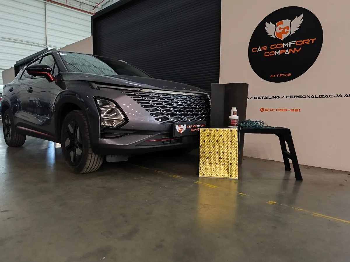 Wygłuszanie auta Omoda 5