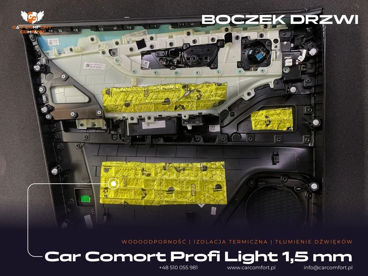Montaż mat Car Comfort Profi Light w Omoda 5 – pełna ochrona akustyczna