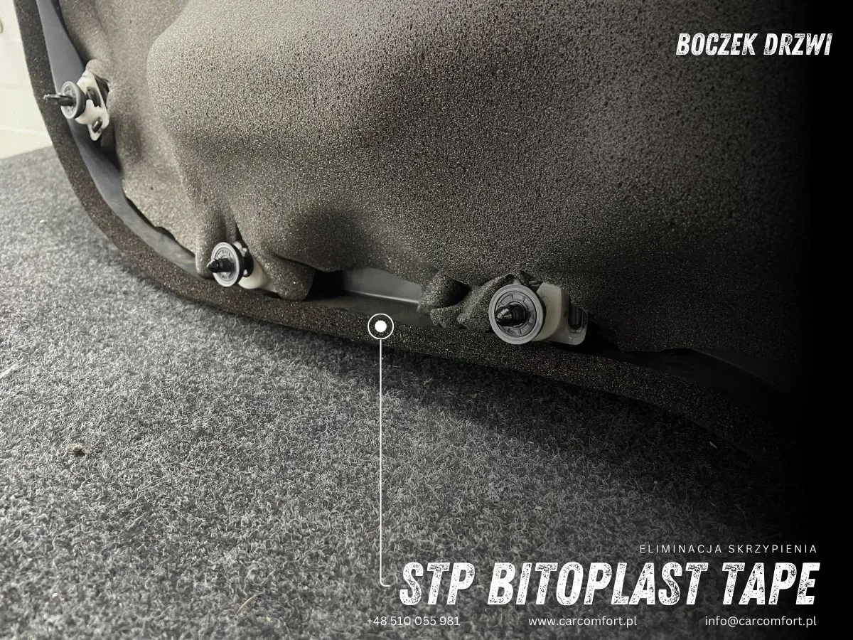 StP Bitoplast Tape na boczkach – wykończeniowy element wygłuszenia