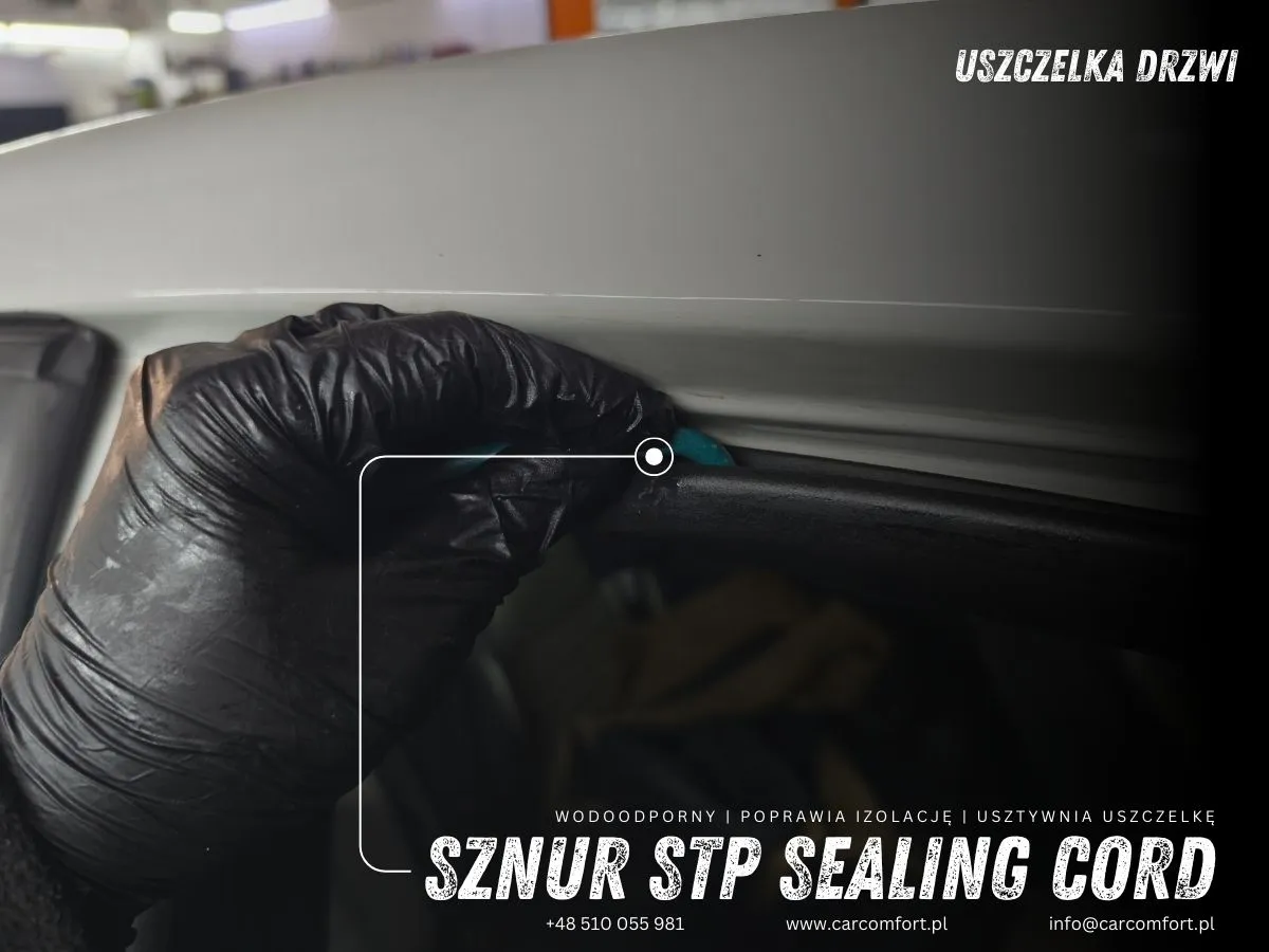 Uszczelki drzwi z dodatkową taśmą StP Sealing Cord – lepsze tłumienie szumów