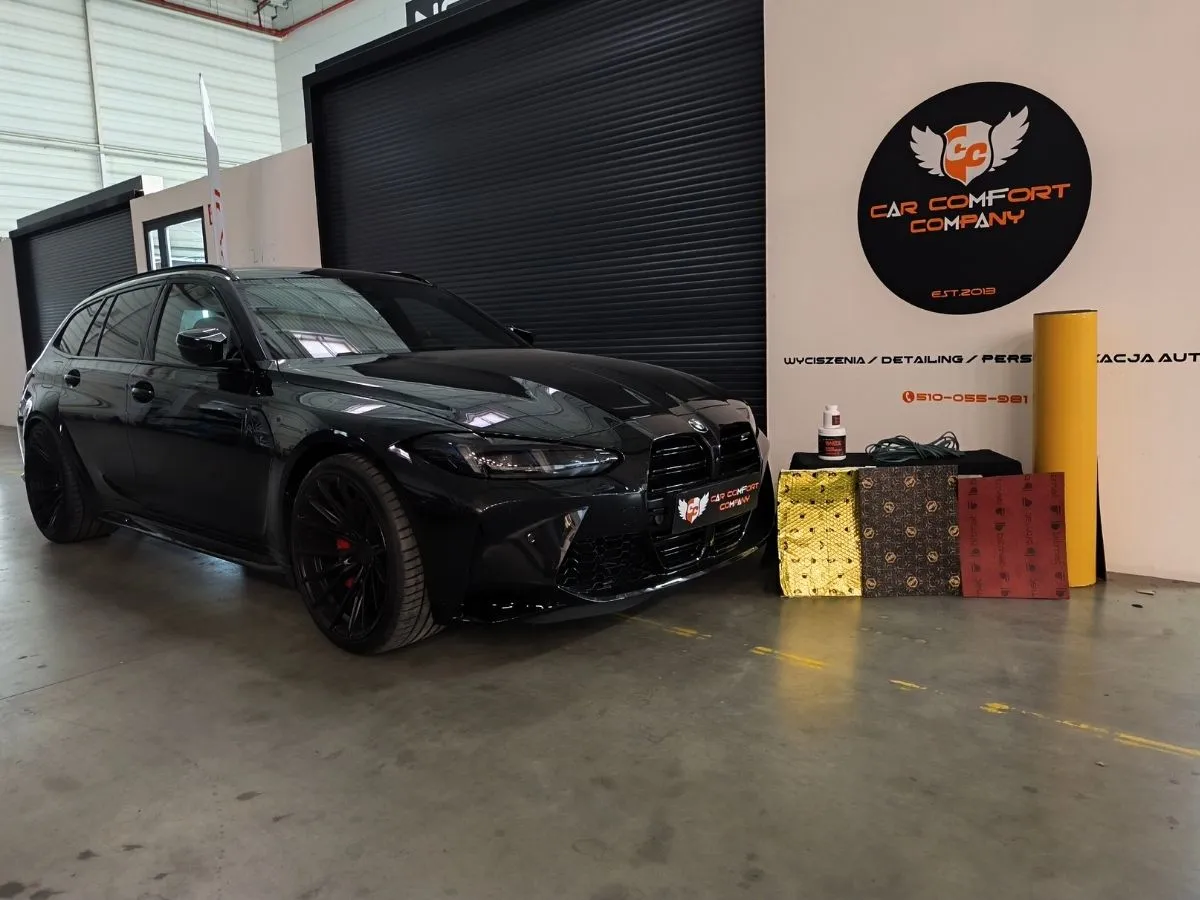 Wycisznienie dzwi, nadkoli i bagażnika w BMW M3 G81