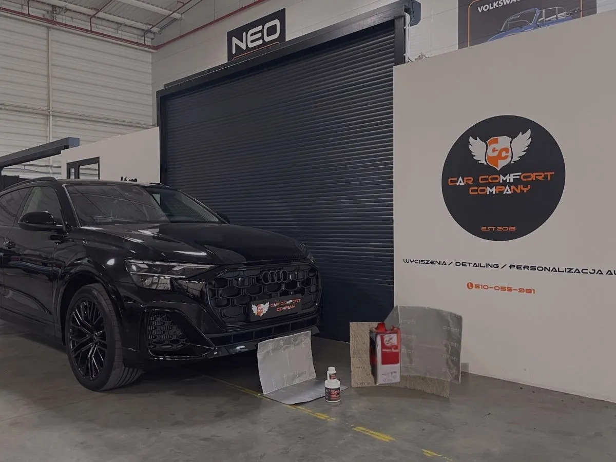 Wyciszenie nadkoli w Audi Q8 – Podnieś komfort swojego SUV-a na wyższy poziom