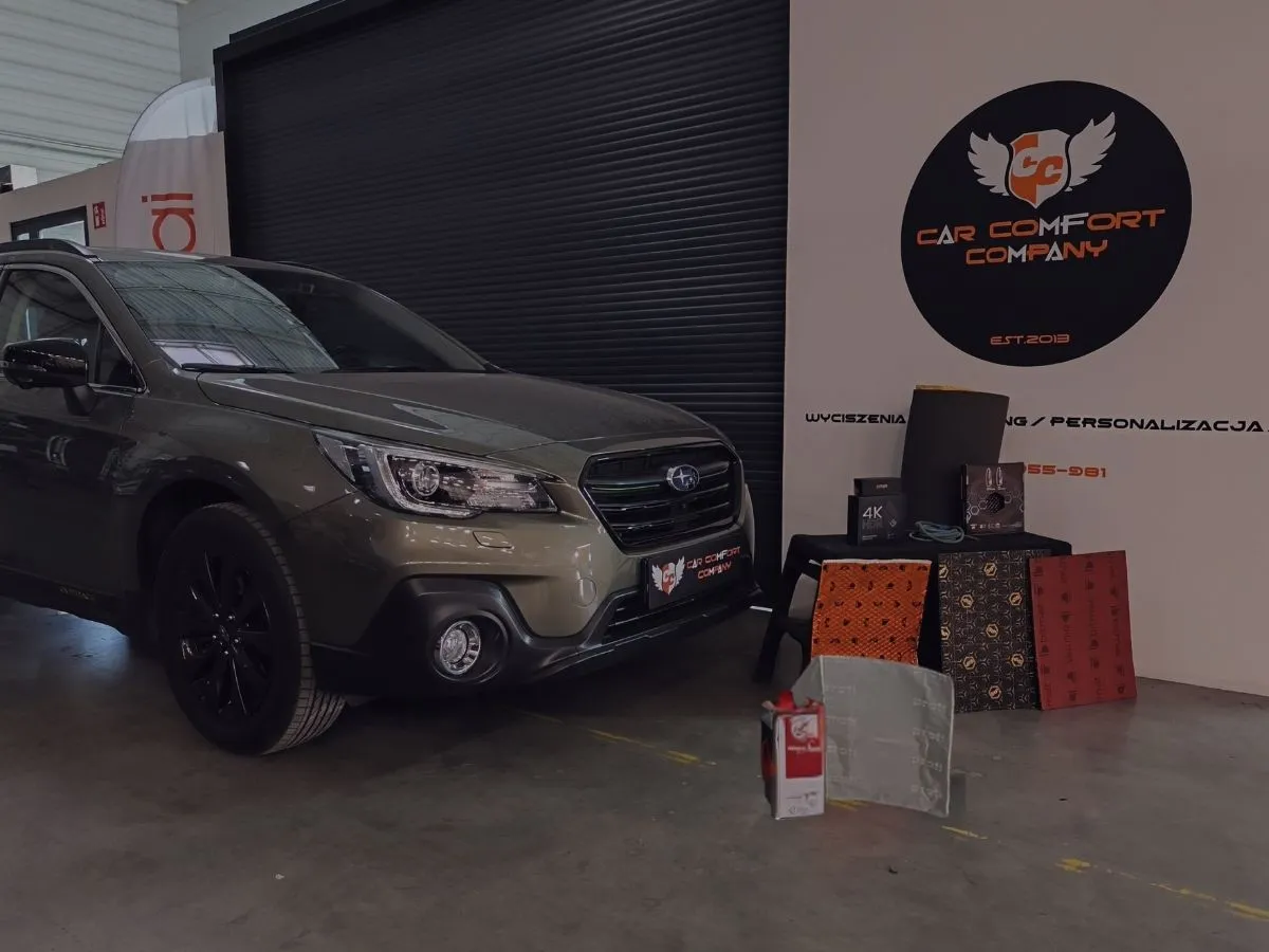 Subaru Outback – Skuteczne wyciszenie drzwi i bagażnika oraz montaż zestawu kamer 70mai