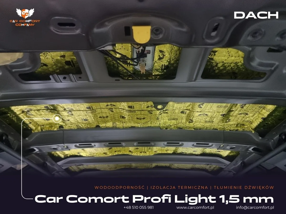 Mata Car Comfort Profi na dachu Land Rover Defender.