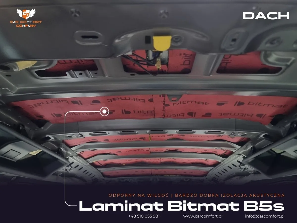 Pianka Bitmat B5s jako warstwa wygłuszająca