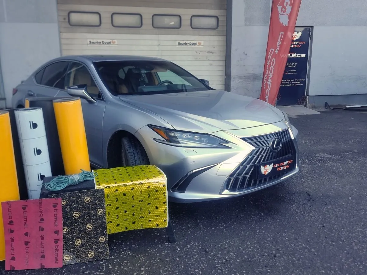 Lexus ES300h – Kompleksowe Wyciszenie