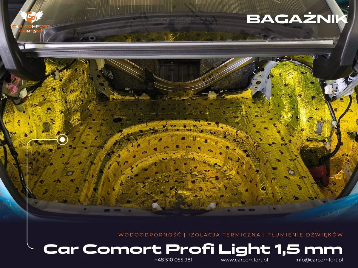 Mata Car Comfort Profi na podłodze bagażnika Lexus ES300h.