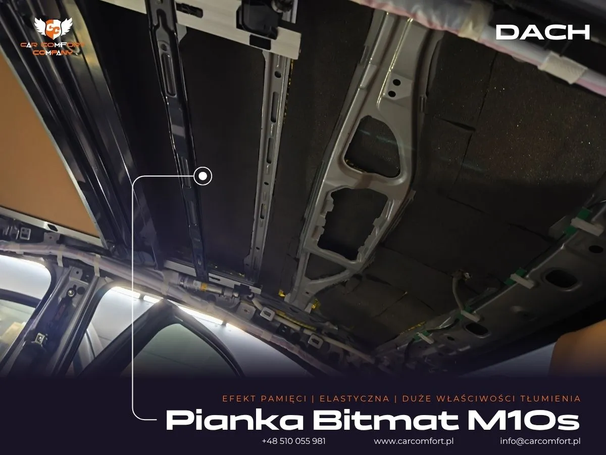 Pianka Bitmat K6s na dachu Lexus ES300h.