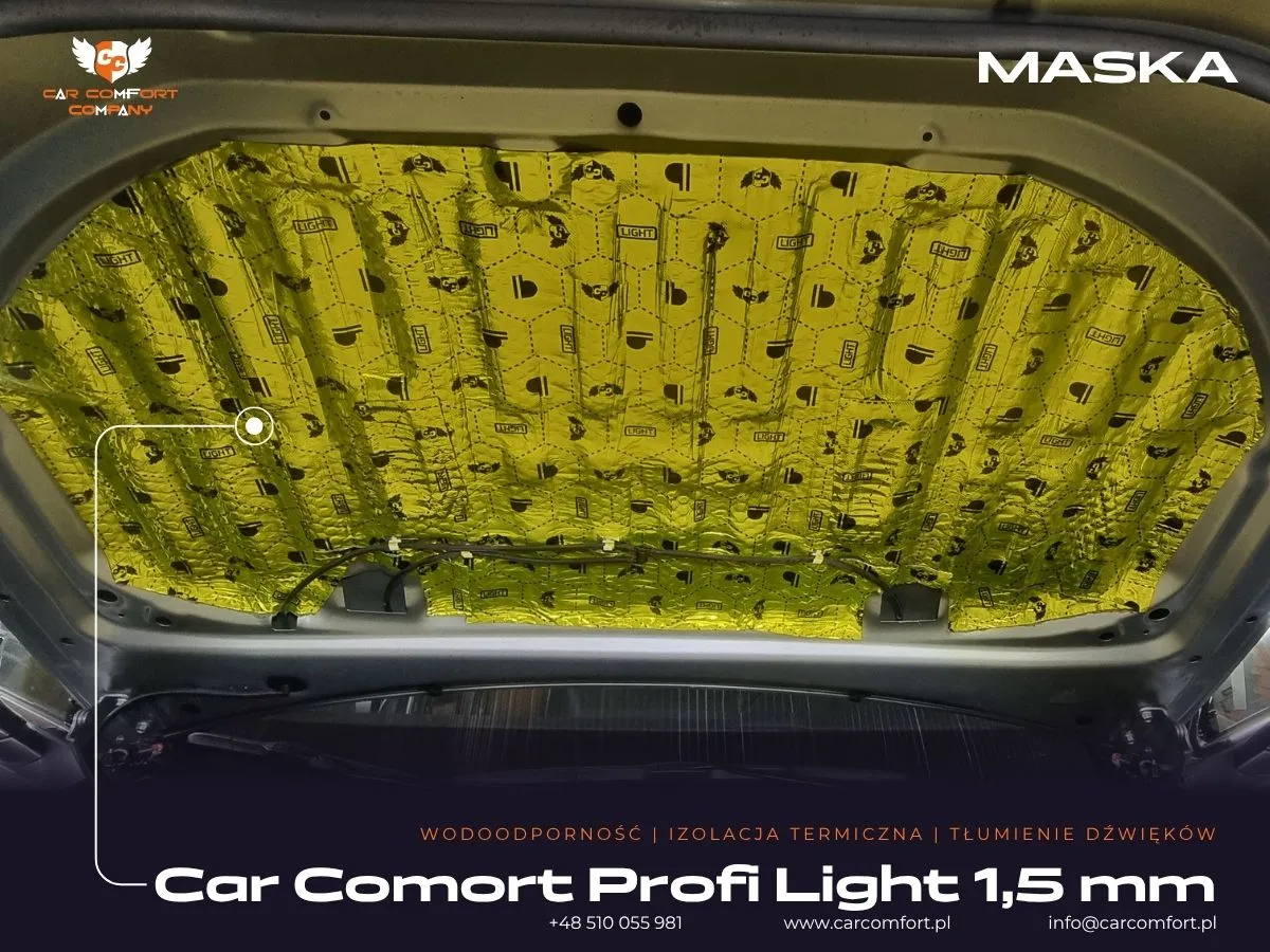Mata Car Comfort Profi na masce silnika Lexus ES300h.