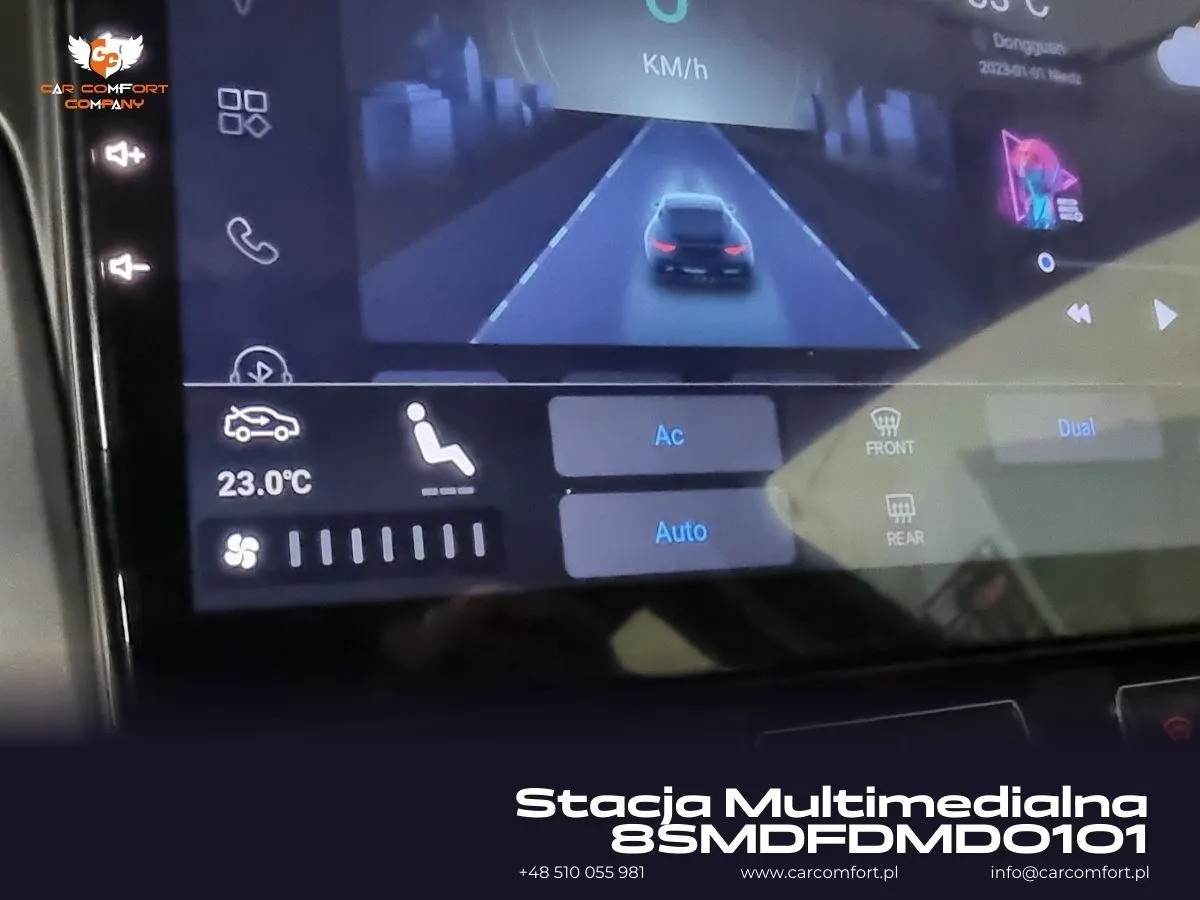 Stacja multimedialna 8SMDFDMD0101 zamontowana w Ford Mondeo MK4