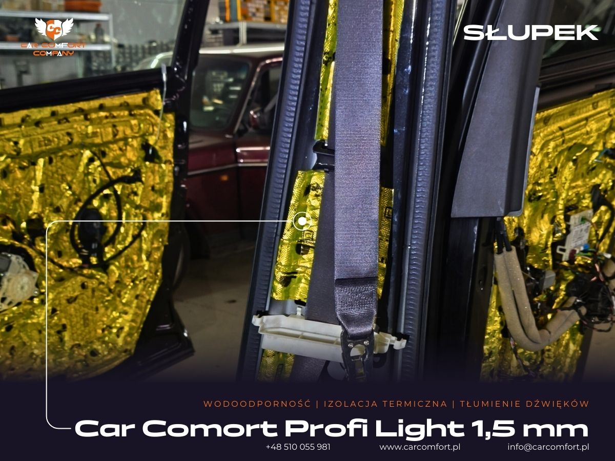 Uszczelnienie drzwi Mercedes GLE StP Sealing Cord 6 mm – redukcja szumu powietrza