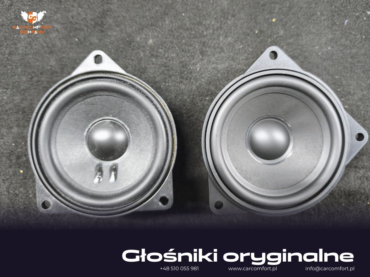 BMW G30 audio montaż głośników przednich Focal IS BMW 100L