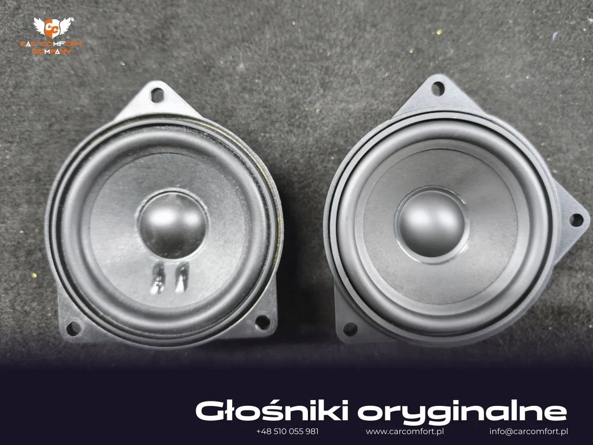 BMW G30 audio montaż głośników przednich Focal IS BMW 100L
