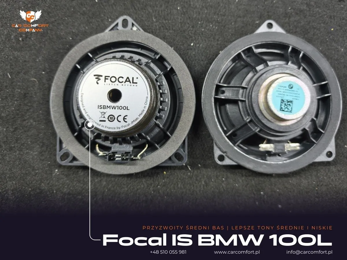 G30 głośnik centralny Focal ICC BMW 100 – instalacja