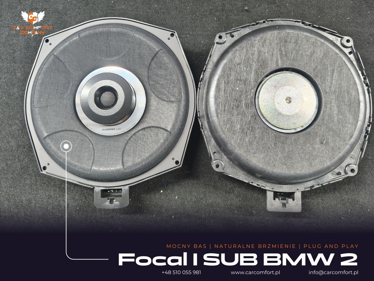 BMW G30 montaż głośników tylnych Focal IC BMW 100L
