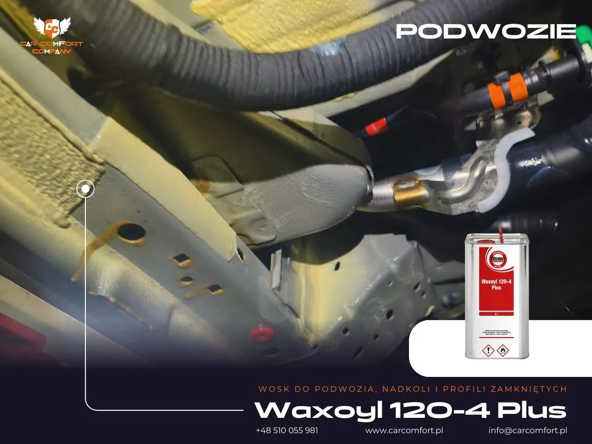 Podwozie Volkswagen Caravelle zabezpieczone Waxoyl 120-4 Plus – ochrona antykorozyjna