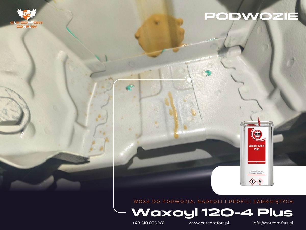 Podwozie Volkswagen Caravelle zabezpieczone Waxoyl 120-4 Plus – ochrona antykorozyjna