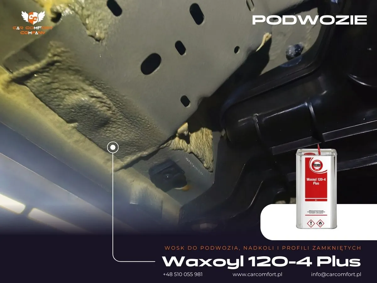 Volkswagen Caravelle konserwacja podwozia Waxoyl 120-4 Plus – aplikacja ochronna