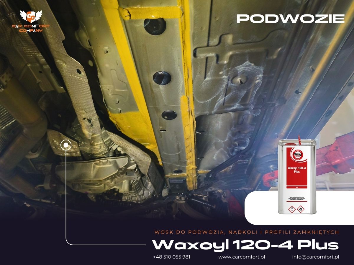 Podwozie Audi A4 zabezpieczone Waxoyl 120-4 Plus – ochrona antykorozyjna