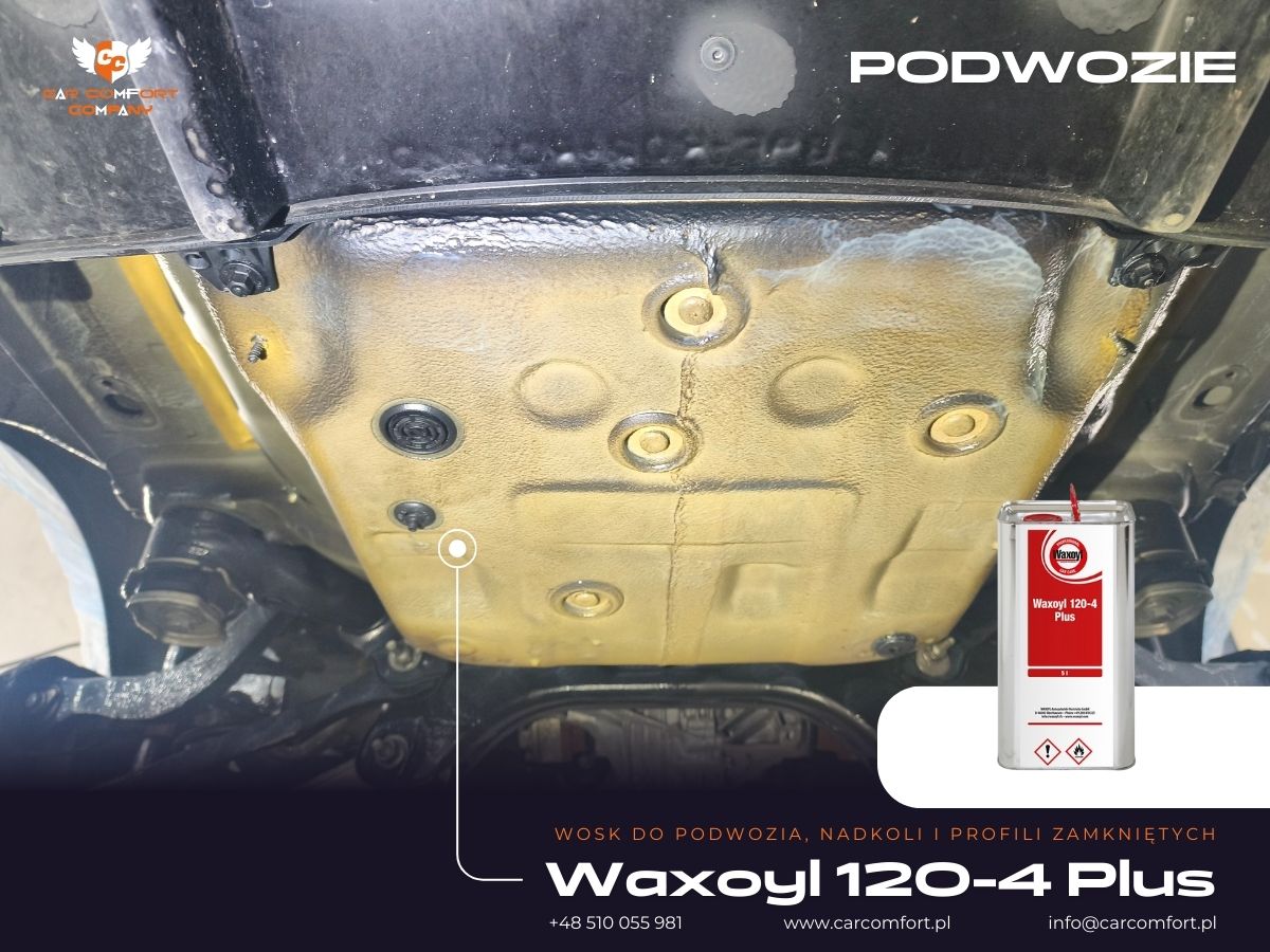 Audi A4 konserwacja podwozia Waxoyl – zabezpieczenie przed wilgocią i solą