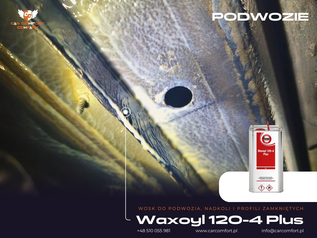 Podwozie Audi A4 zabezpieczone Waxoyl 120-4 Plus – ochrona antykorozyjna