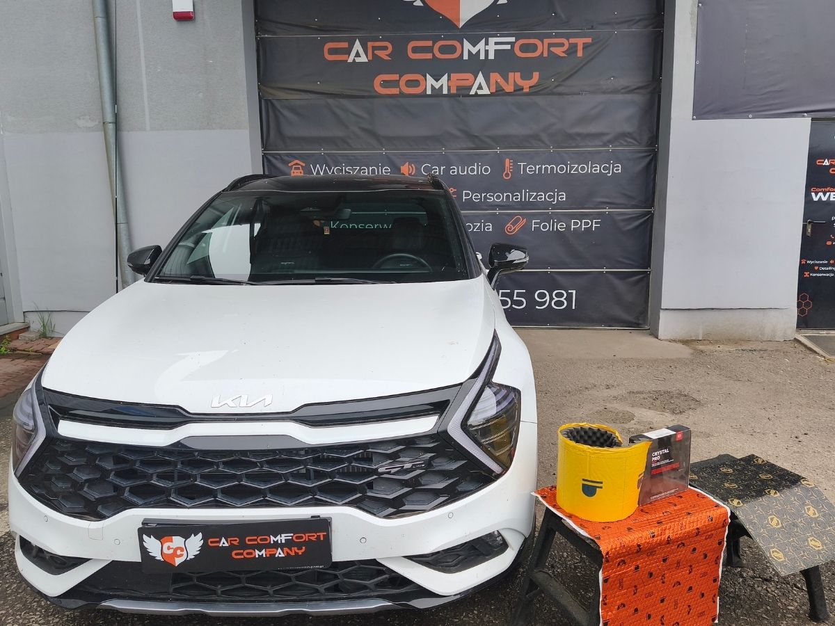 Kia Sportage – wyciszenie drzwi