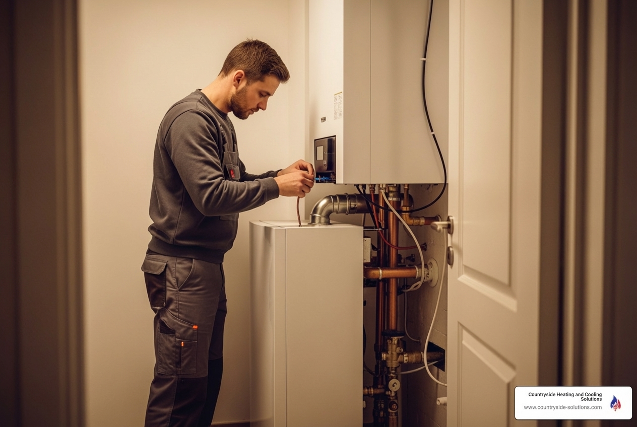 Infographic showing the boiler installation process: home assessment, system selection, professional installation, testing, and maintenance schedule - boiler installation wayzata mn Infographic showing the boiler installation process: home assessment, system selection, professional installation, testing, and maintenance schedule - boiler installation wayzata mn