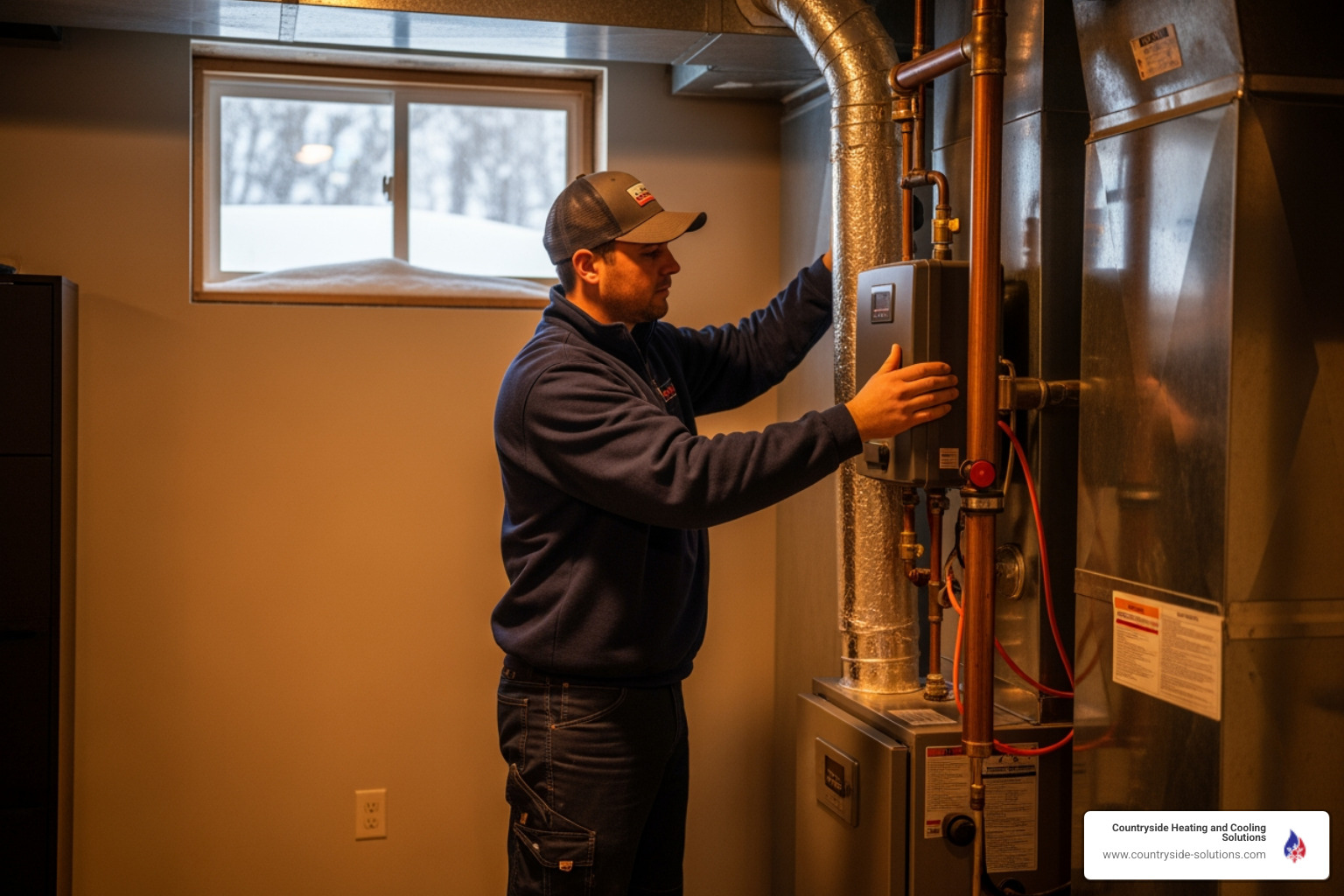 oil furnace replacement in a Minnesota home - oil furnace replacement company in wayzata, mn
