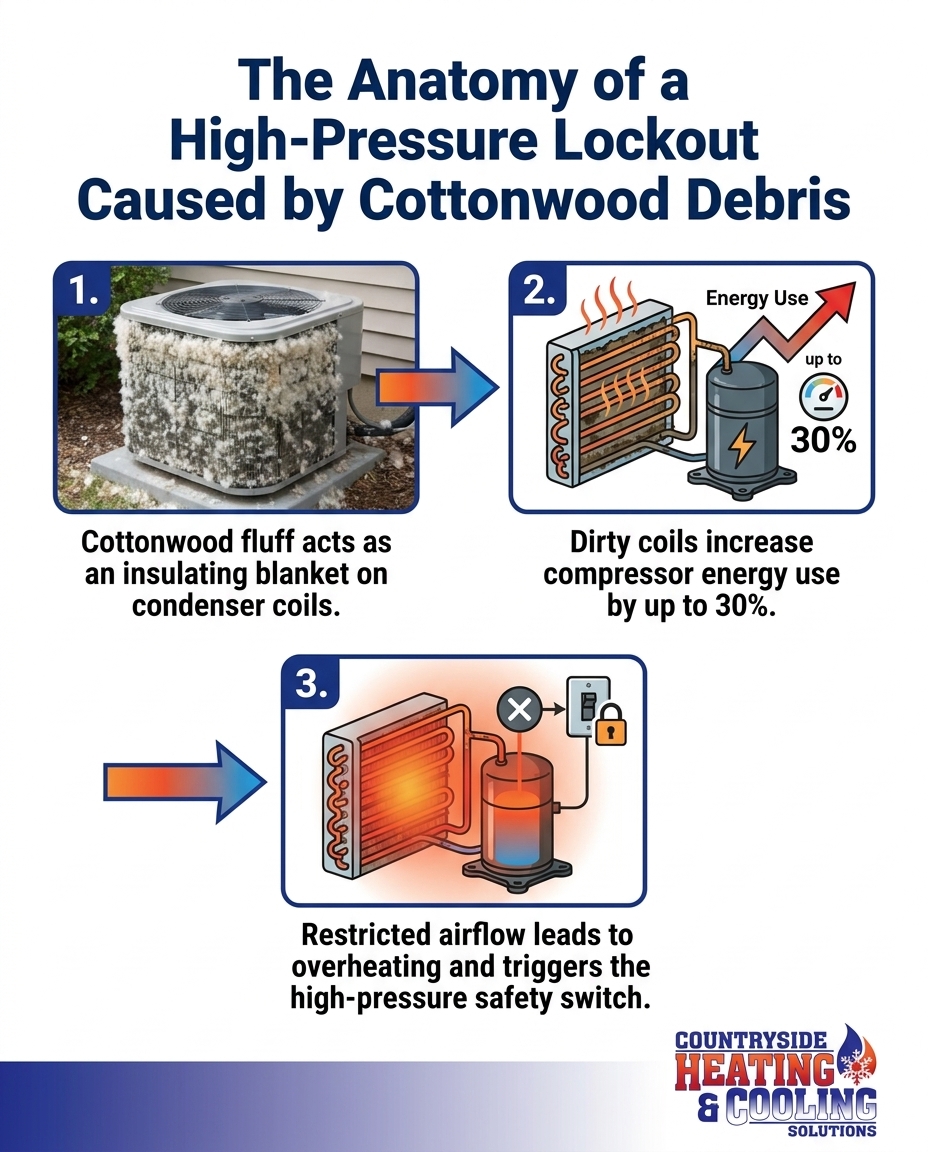 The Anatomy of a High-Pressure Lockout Caused by Cottonwood Debris