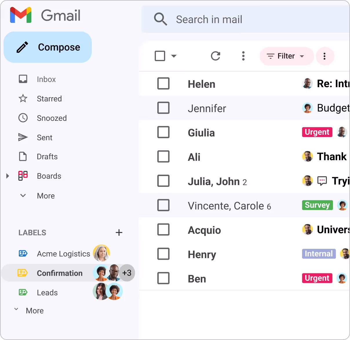 Share Gmail Labels with your Team using Gmelius