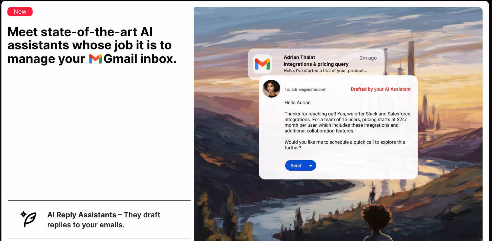 Gmelius AI email response generator