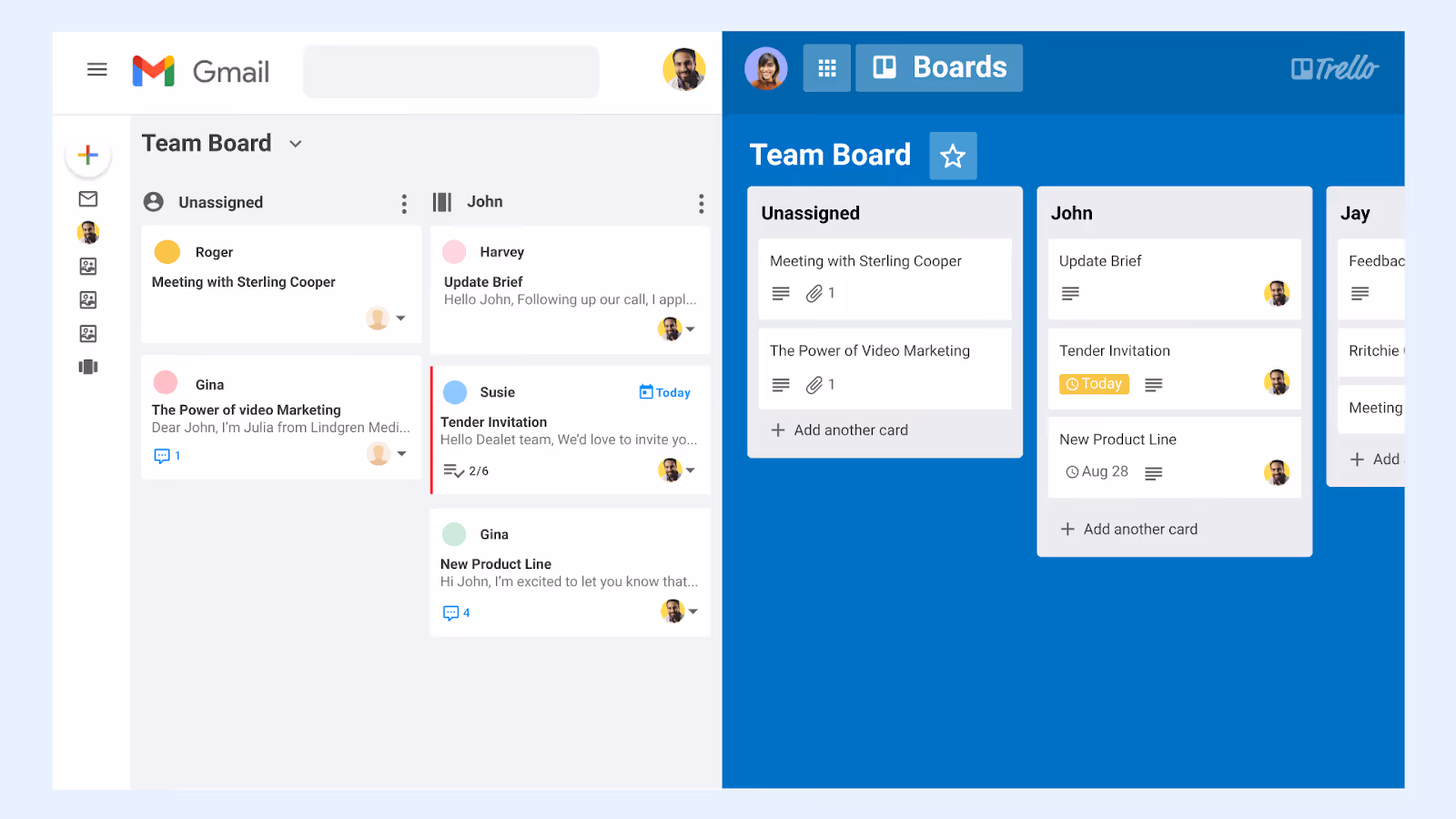 Gmelius transforms siloed project management into integrated teamwork in Gmail