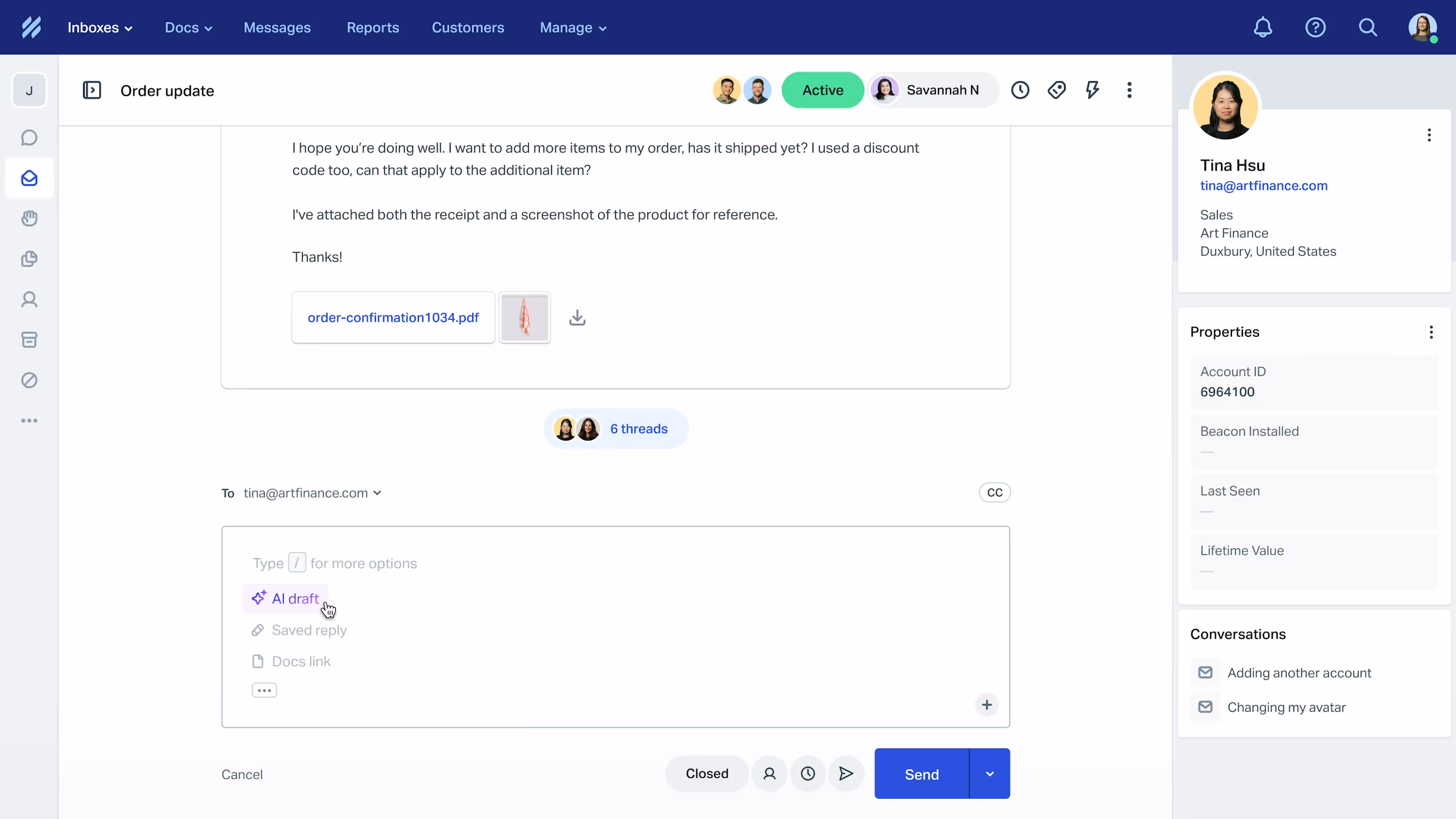 Help Scout: Shared Inbox, Help Center, & Live Chat Software