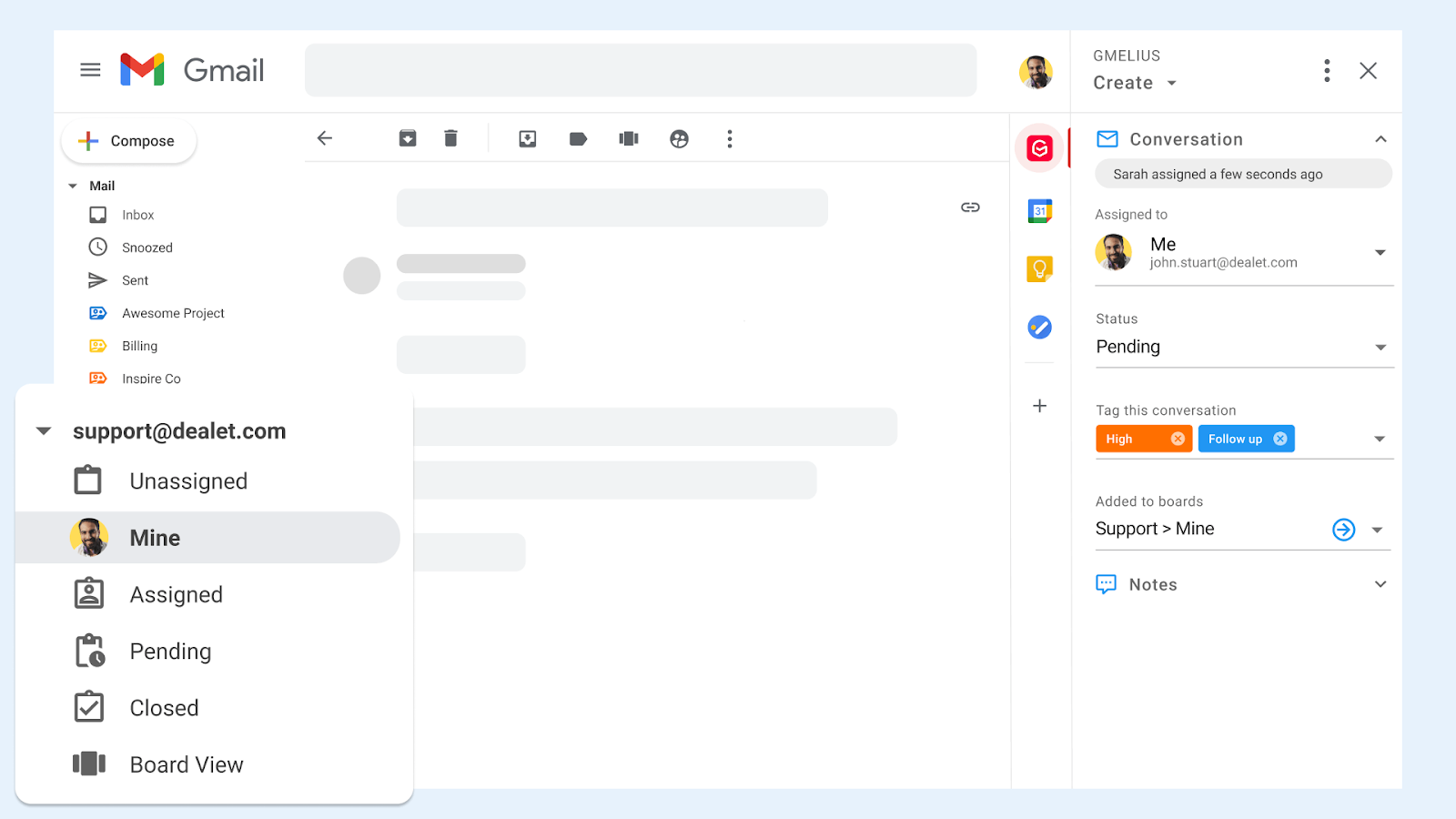What a shared inbox platform looks like