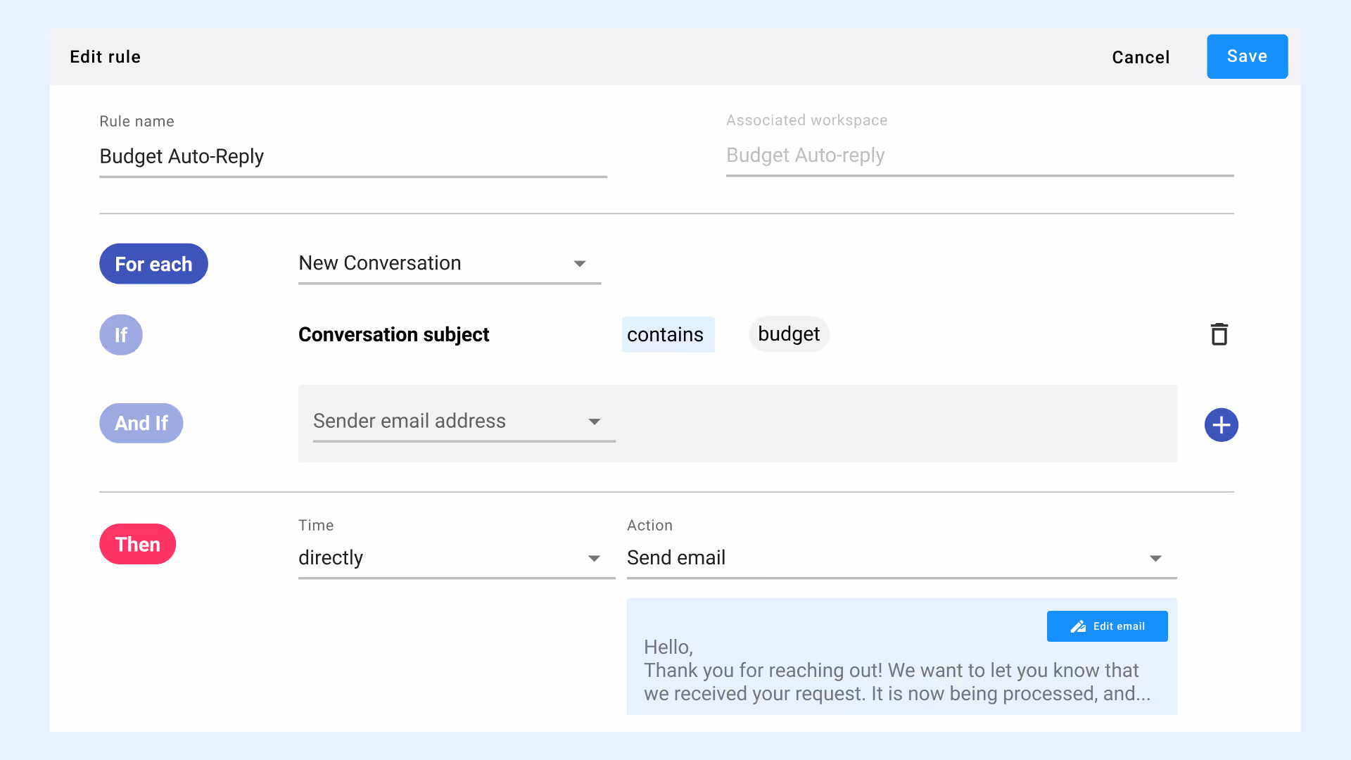 Email Response Management Software