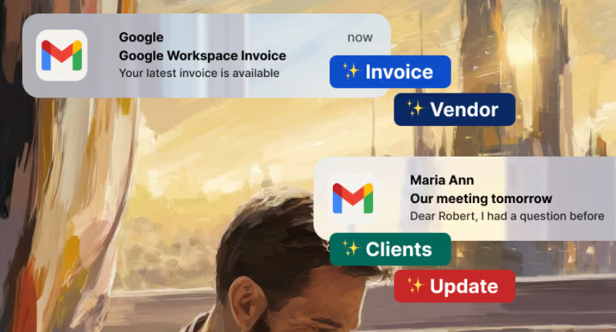 Gmelius AI Sorting Assistant