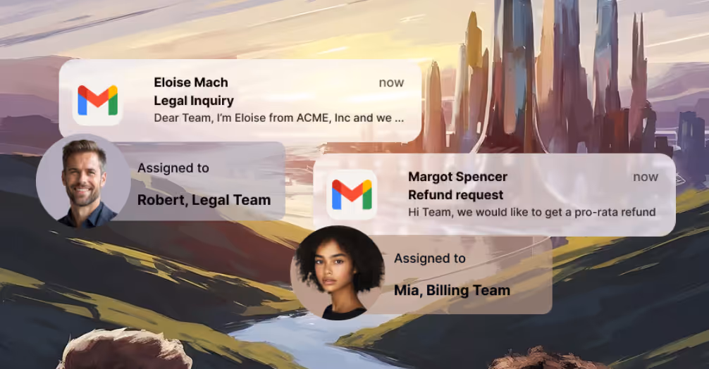 Gmelius AI Dispatching Assistant